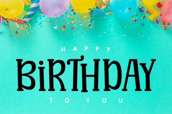 Mixed Avocado Font PNG with transparent background - Preview 3