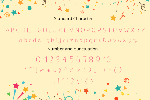 Morganite Amber Font PNG with transparent background - Preview 1