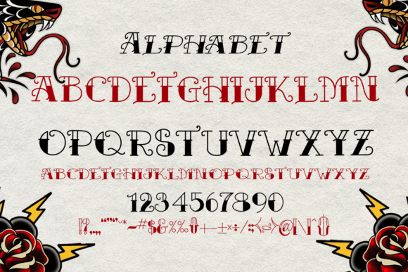 Radtrad Font PNG with transparent background - Preview 1