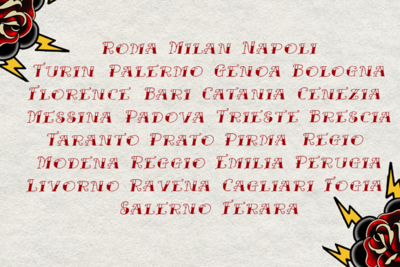 Radtrad Font PNG with transparent background - Preview 3