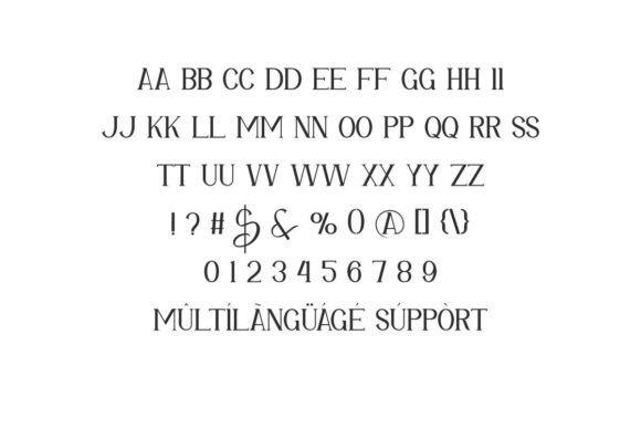 Roman Victory Font PNG with transparent background - Preview 2