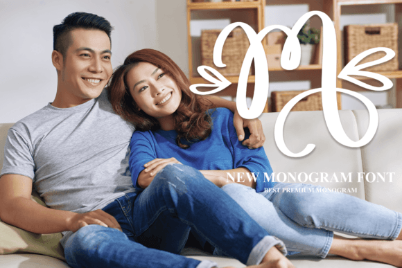 S Monogram Font PNG with transparent background - Preview 2