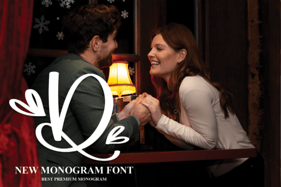 S Monogram Font PNG with transparent background - Preview 3