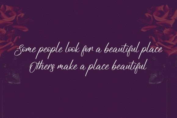 Saffoers Font PNG with transparent background - Preview 2