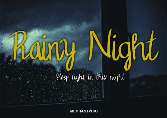 Sleeper Font PNG with transparent background - Preview 2