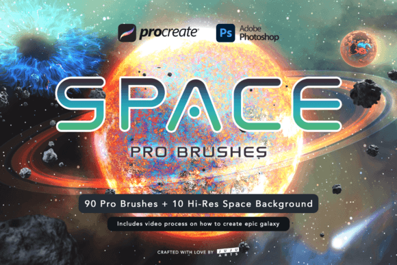 Complete Environment Procreate Brushes Graphic by jujuarts · Creative ...