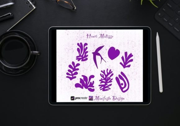 15 Line Art Matisse for Procreate V 13