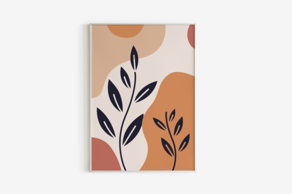 Abstract Nature Illustration Wall Art 2