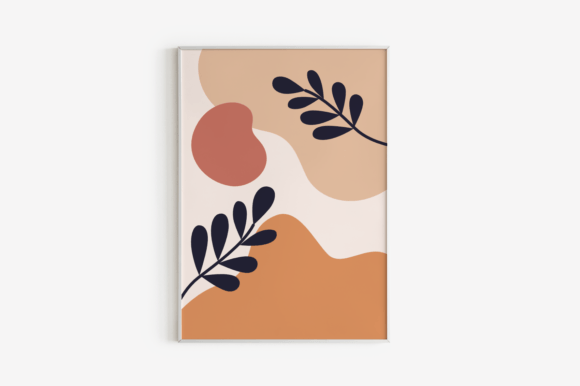 Abstract Nature Illustration Wall Art 4
