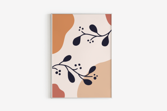 Abstract Nature Illustration Wall Art 7