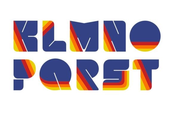 Acto Stripe Font - Preview 2
