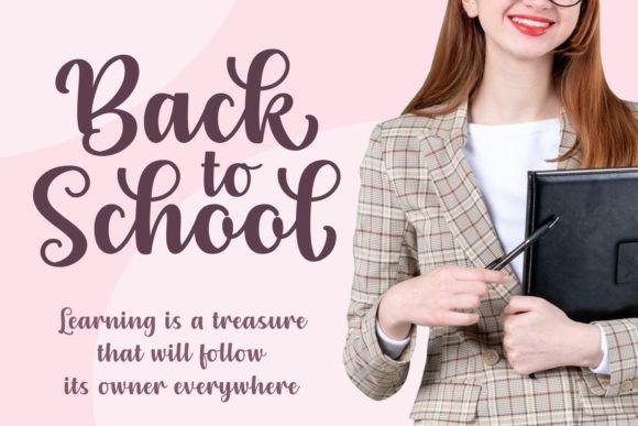 Angela Honey Font PNG with transparent background - Preview 3