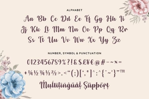 Angela Honey Font - Preview 5