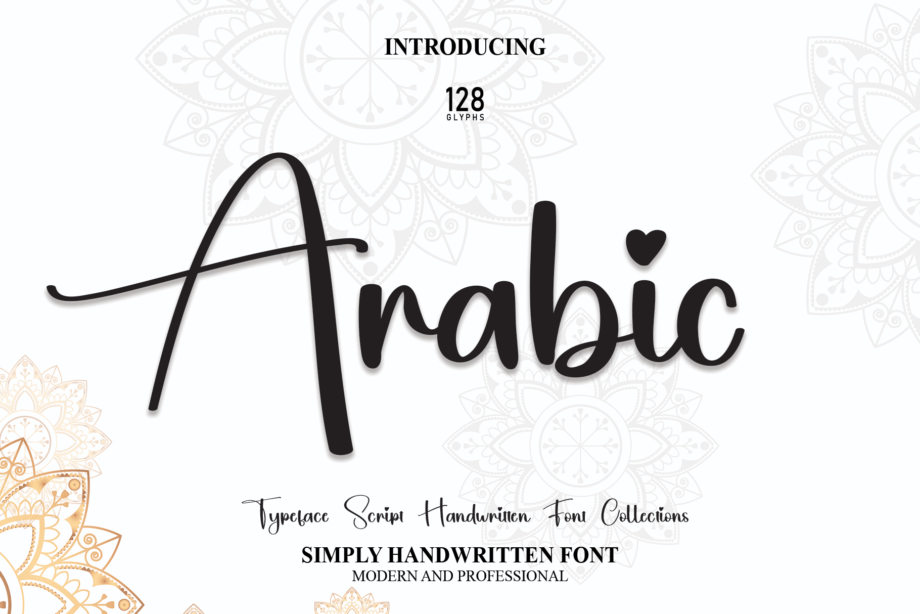 Arabic Font by andikastudio · Creative Fabrica font preview