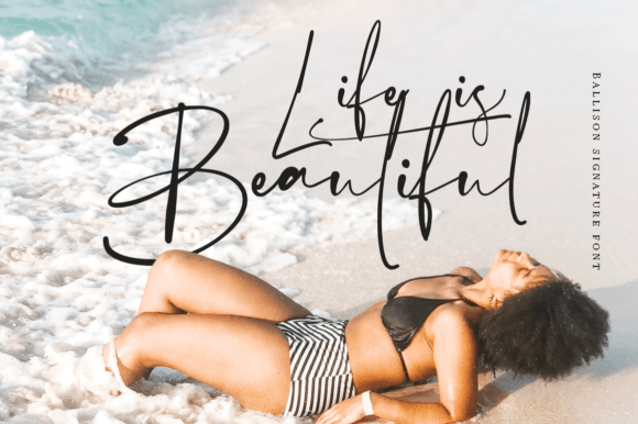 Ballison Font - Preview 4