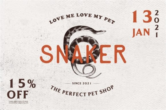 Barter Font - Preview 1