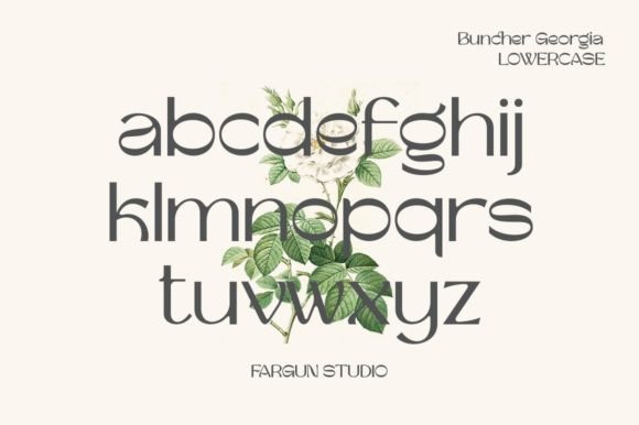 Buncher Georgia Font - Preview 2