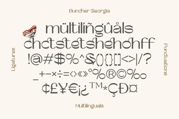 Buncher Georgia Font - Preview 5