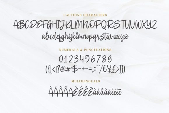 Cautions Font - Preview 5