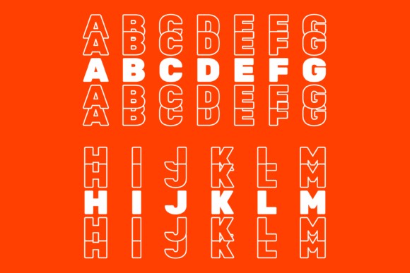 Column Font - Preview 1