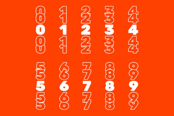 Column Font - Preview 3