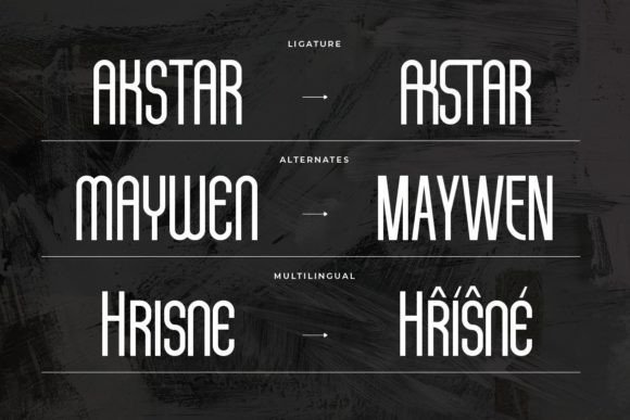 Edmont Font PNG with transparent background - Preview 4