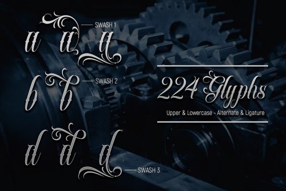 Emilia Luck Font - Preview 3