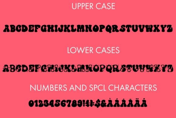 Flower Power Font - Preview 1