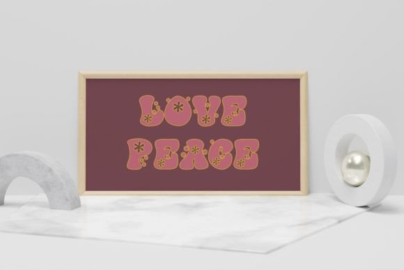 Flower Power Font - Preview 2