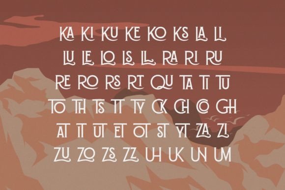 Genesis Font - Preview 3