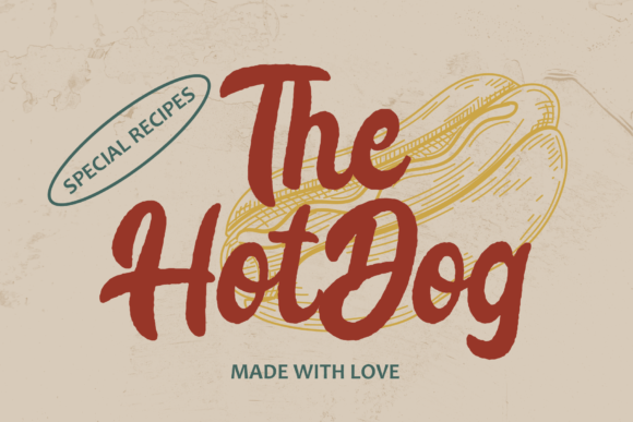 Holy Cook Font PNG with transparent background - Preview 6