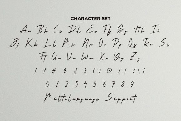 Ivanka Rachel Font PNG with transparent background - Preview 2