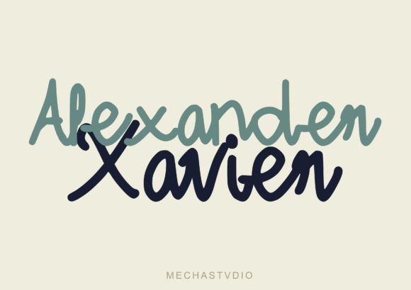 Karantina Font PNG with transparent background - Preview 1