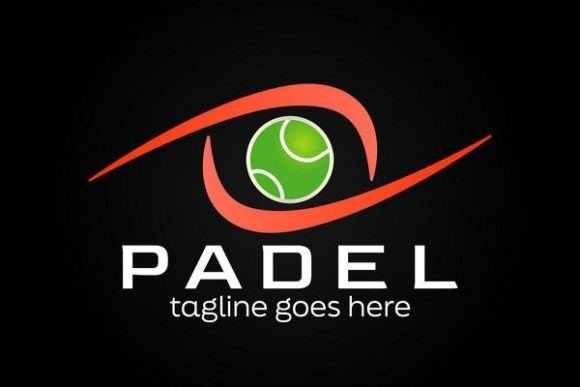 Modern Tennis or Padel Logo Template