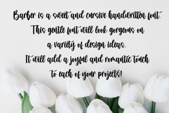 Barber Font - Preview 2