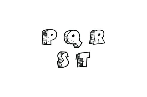Coloring Letters P-T