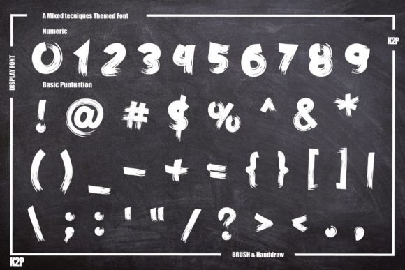 Back to Skool Font - Preview 3