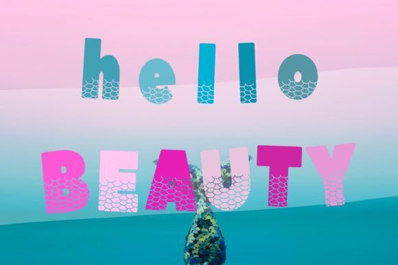 Beauty Mermaid Font - Preview 1