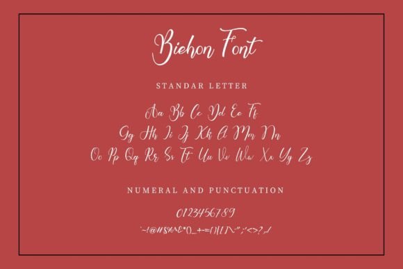 Biehon Font - Preview 4