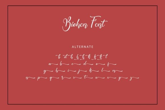 Biehon Font - Preview 5