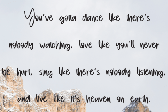 Birthday Font - Preview 5