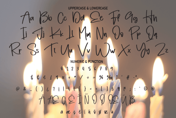 Birthday Font - Preview 6