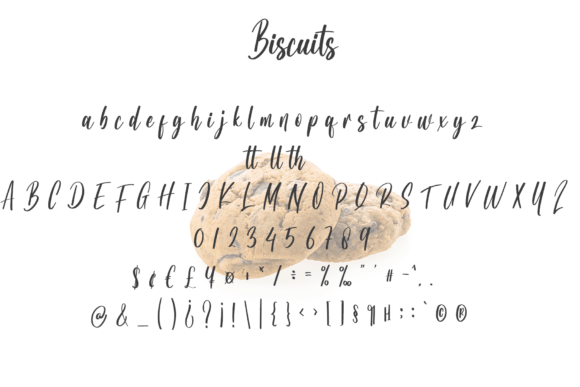 Biscuits Font - Preview 5