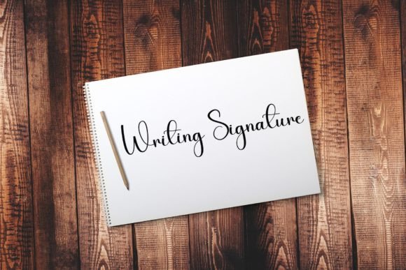 Calligraphy Font - Preview 1
