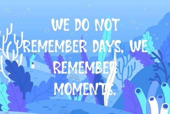 Colorfull Mermaid Font - Preview 1