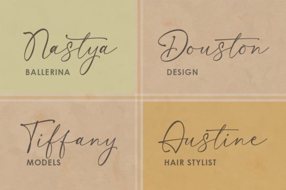Dona Angelisa Font PNG with transparent background - Preview 2