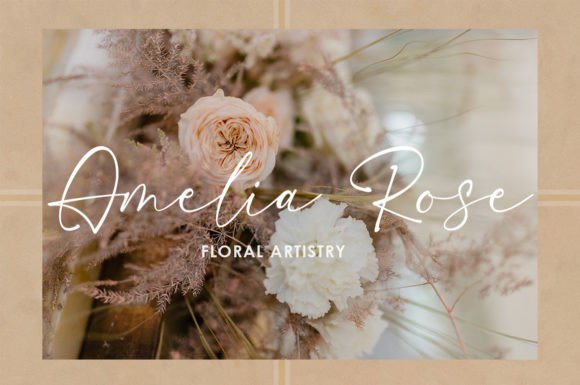 Dona Angelisa Font PNG with transparent background - Preview 3