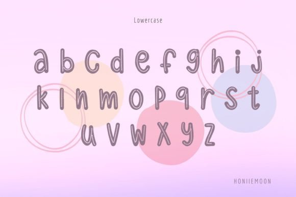 Dot Line Font - Preview 1