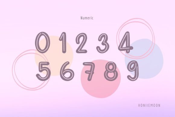 Dot Line Font - Preview 2