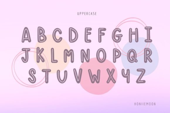 Dot Line Font - Preview 4